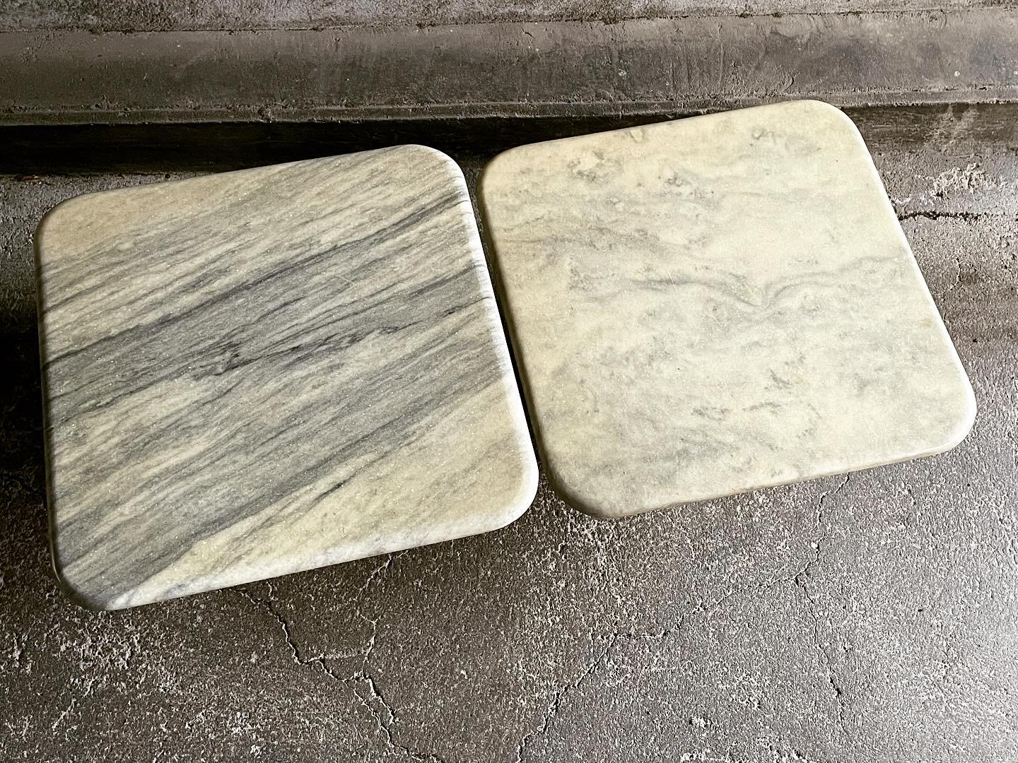 20th Century Italian Marble Coffee Tables, 1960s, Set of 2 For Sale