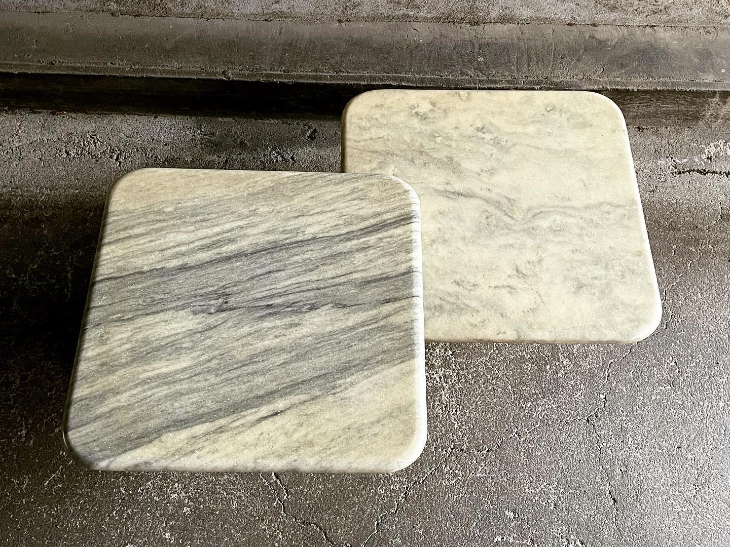 Italian Marble Coffee Tables, 1960s, Set of 2 For Sale 4