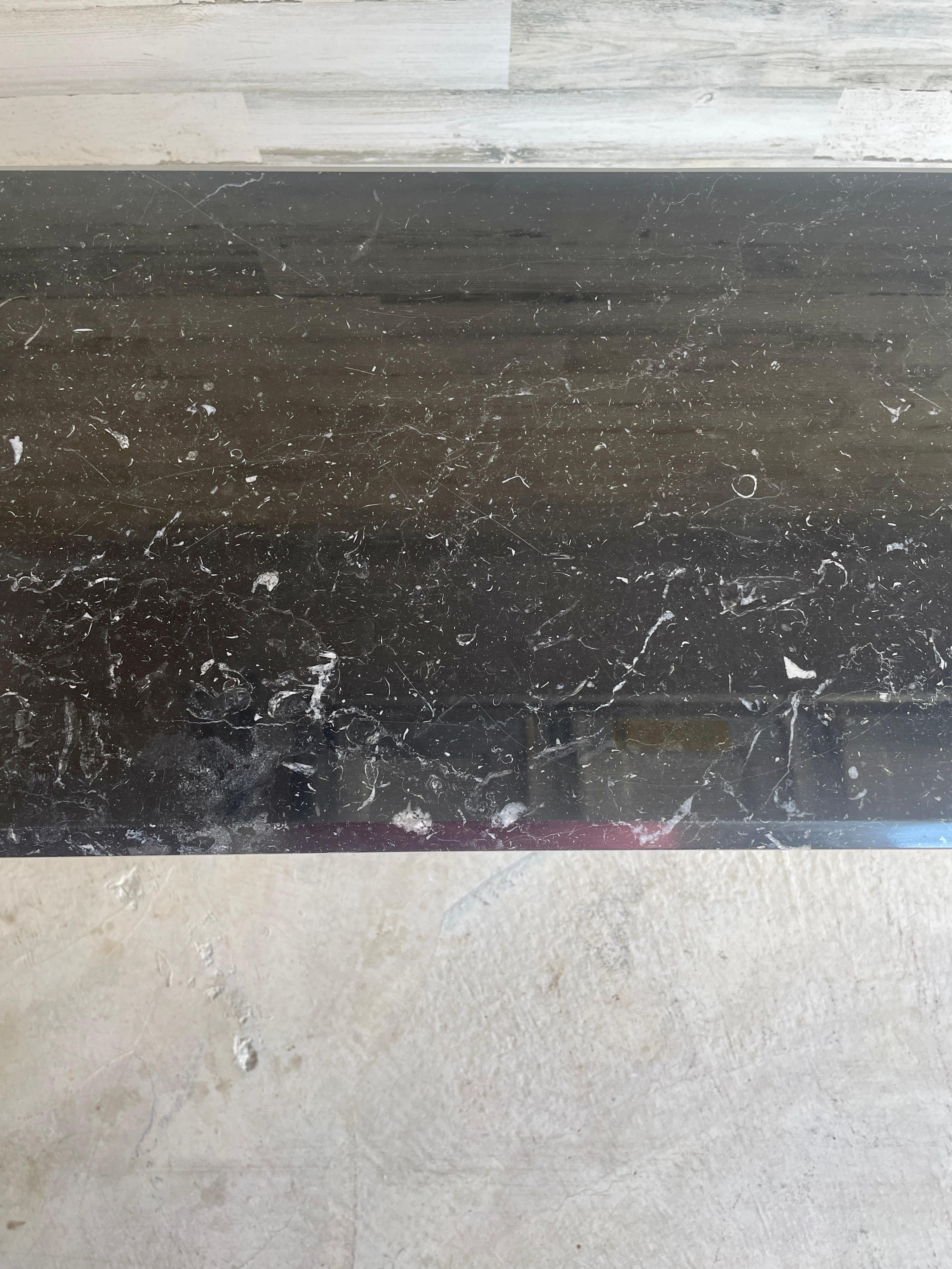 Italian Marble Console Table For Sale 8