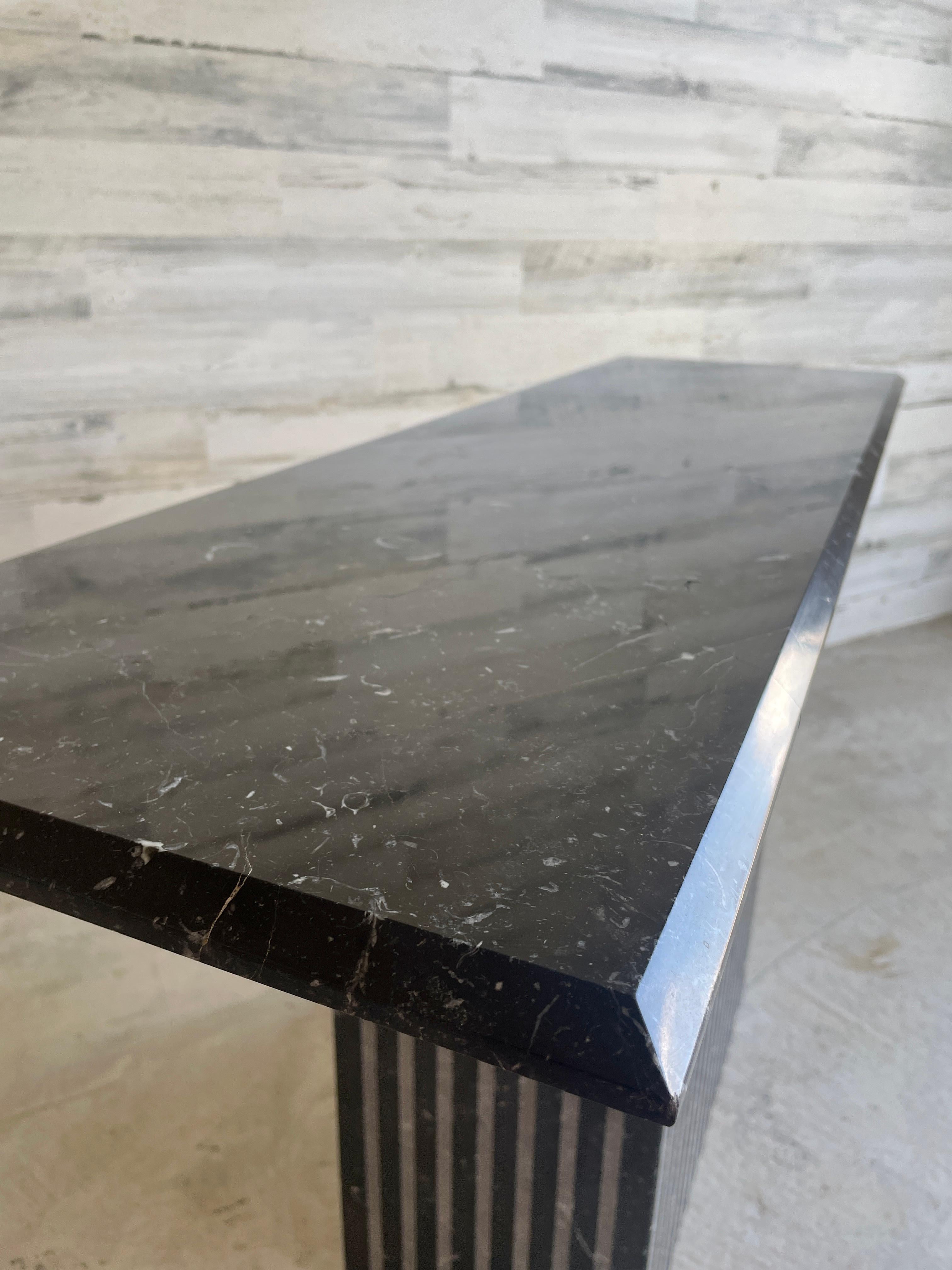 Italian Marble Console Table For Sale 10
