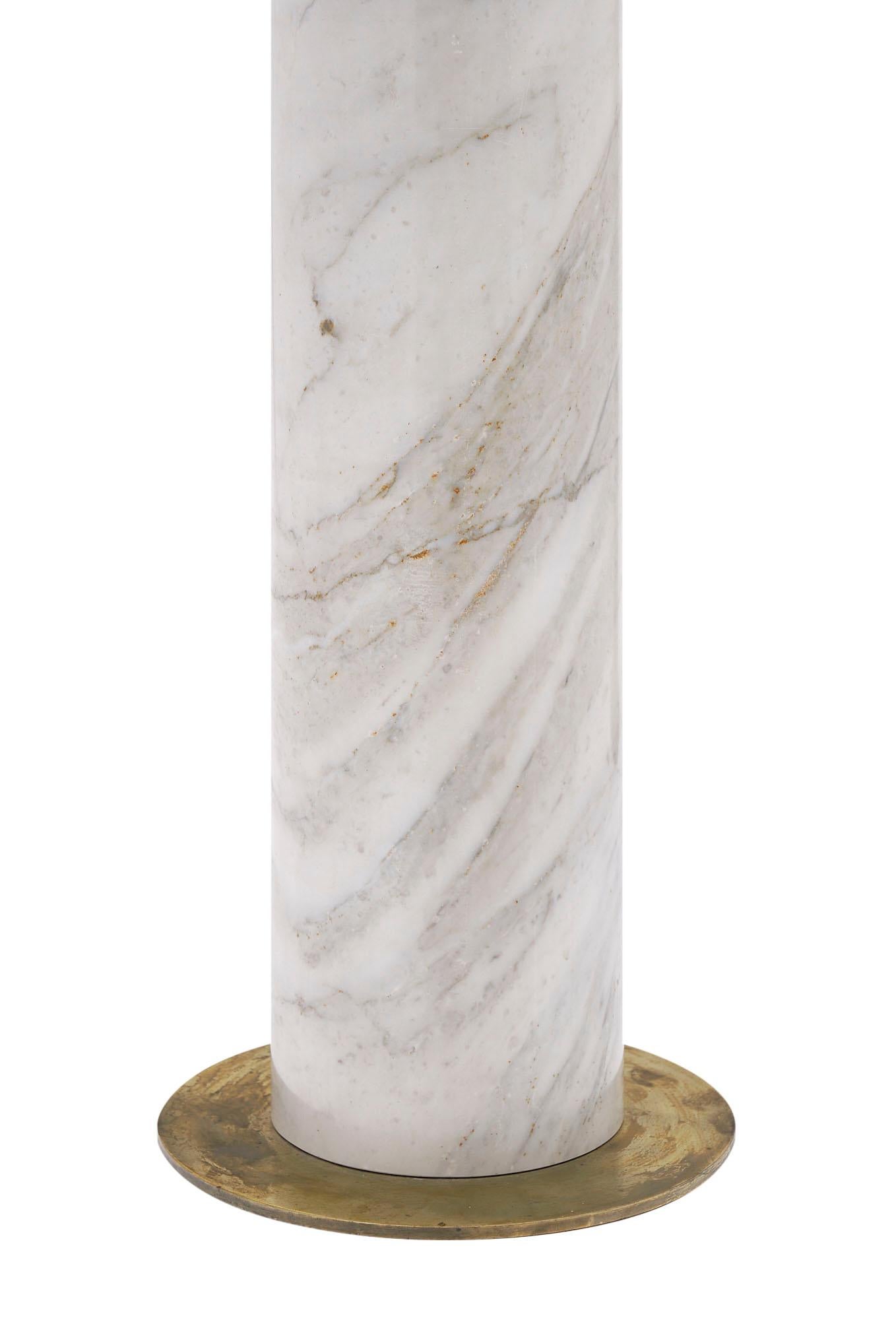 Carrara Marble Italian Marble Console Table