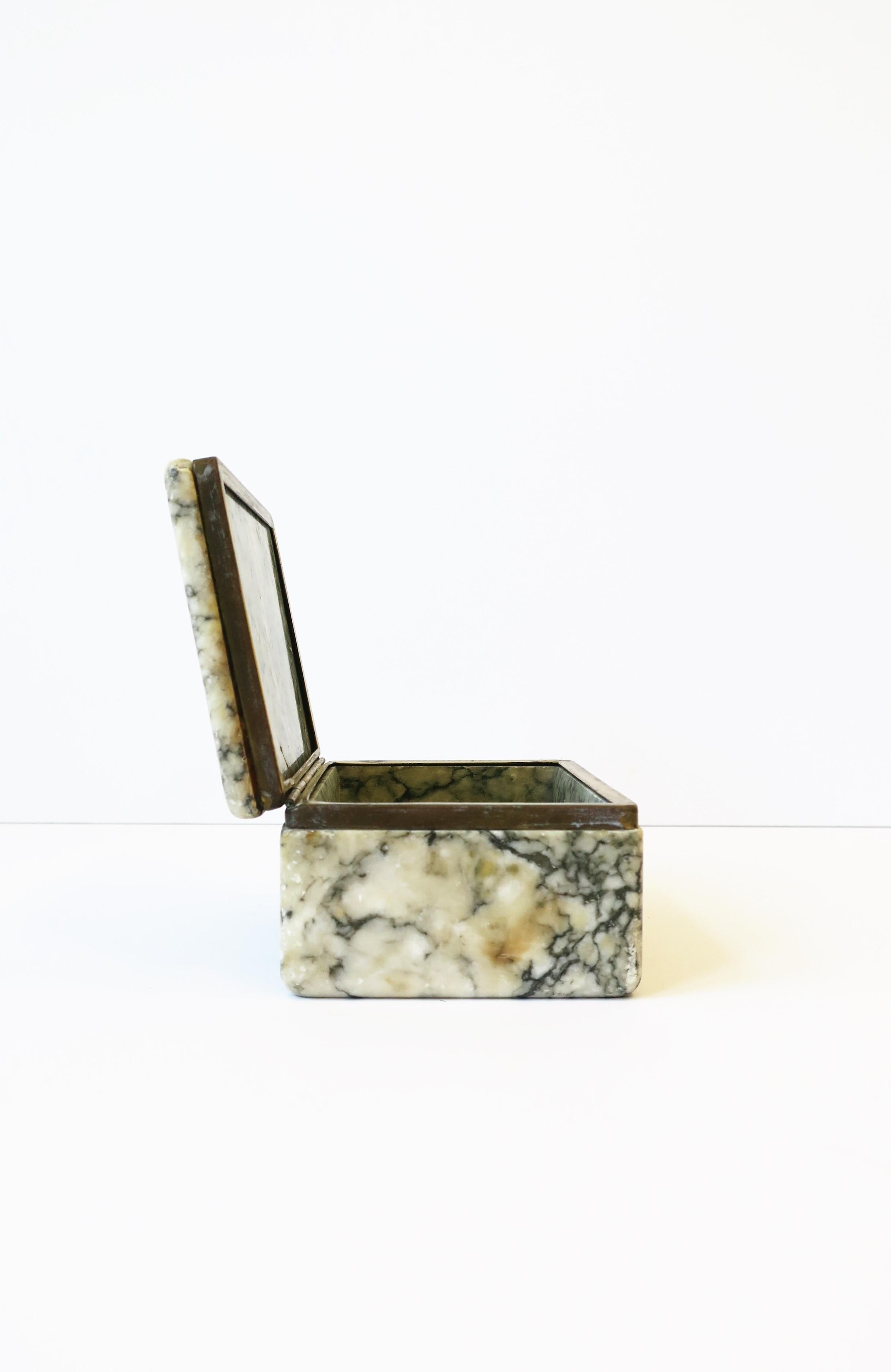 Italian Marble Jewelry Box 4