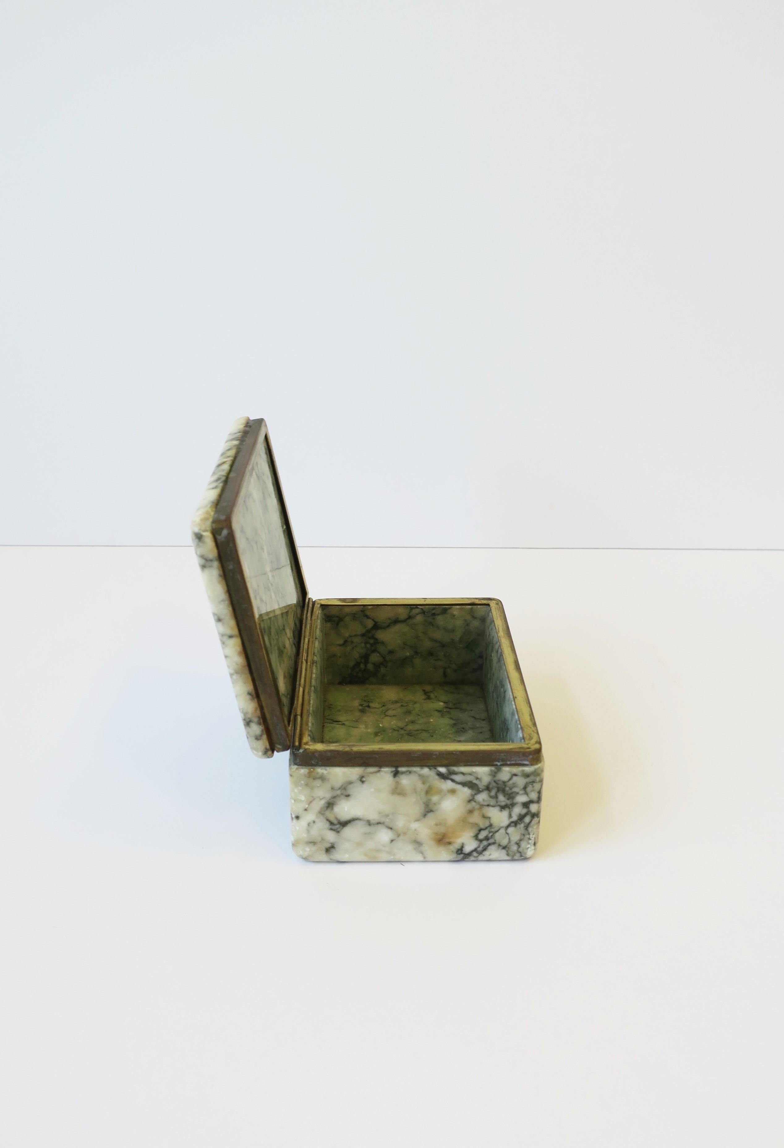 Italian Marble Jewelry Box 5