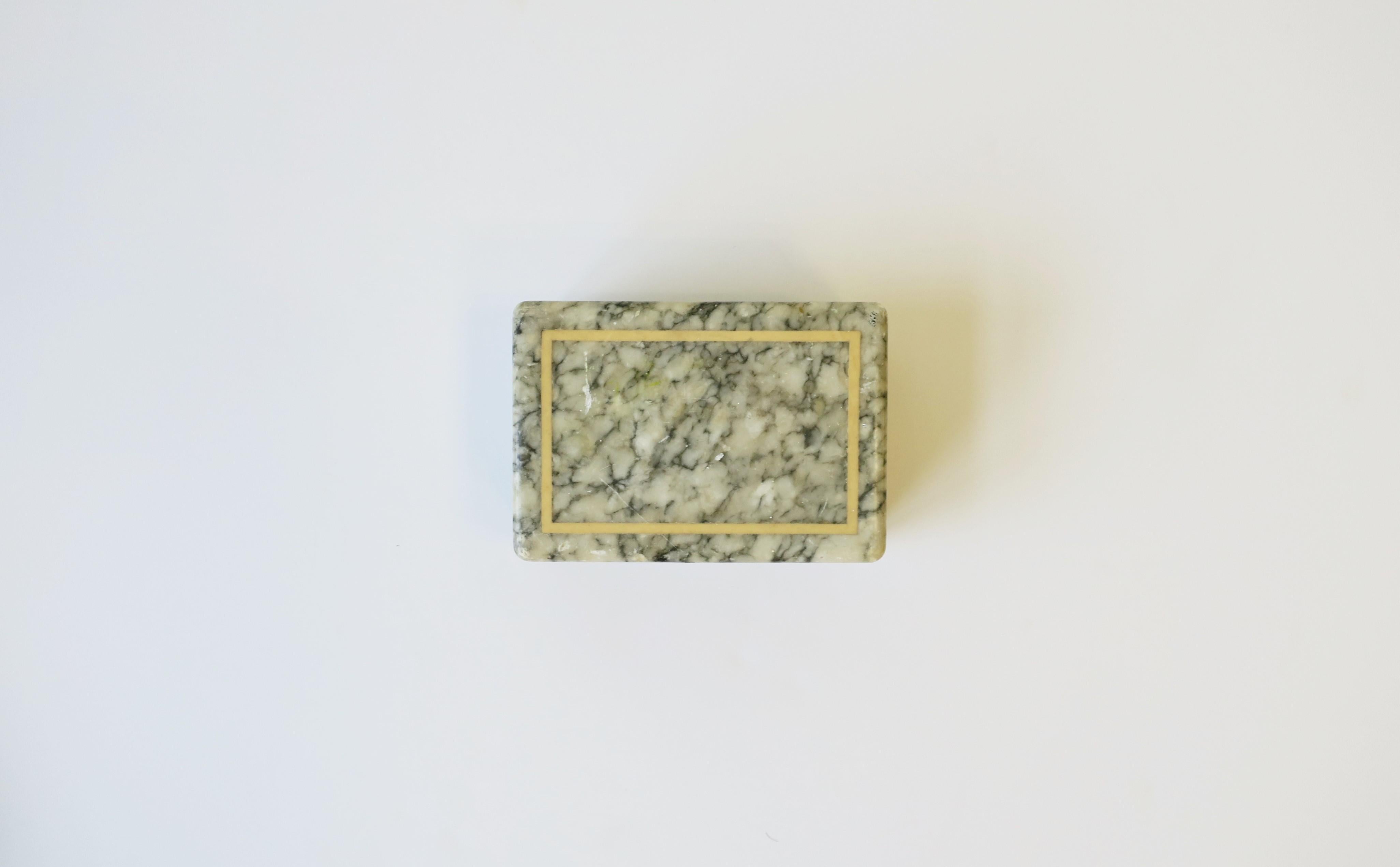 Italian Marble Jewelry Box 11