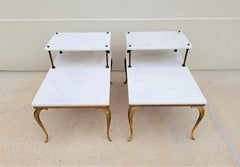 Italian Marble End Tables Made in Italy
