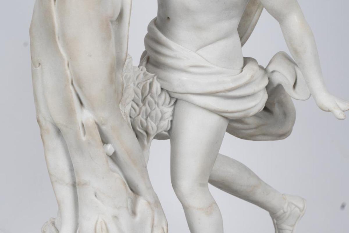 Italian Marble Figural Group For Sale 6