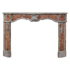 Italian Marble Fireplace Surround, 18th Century