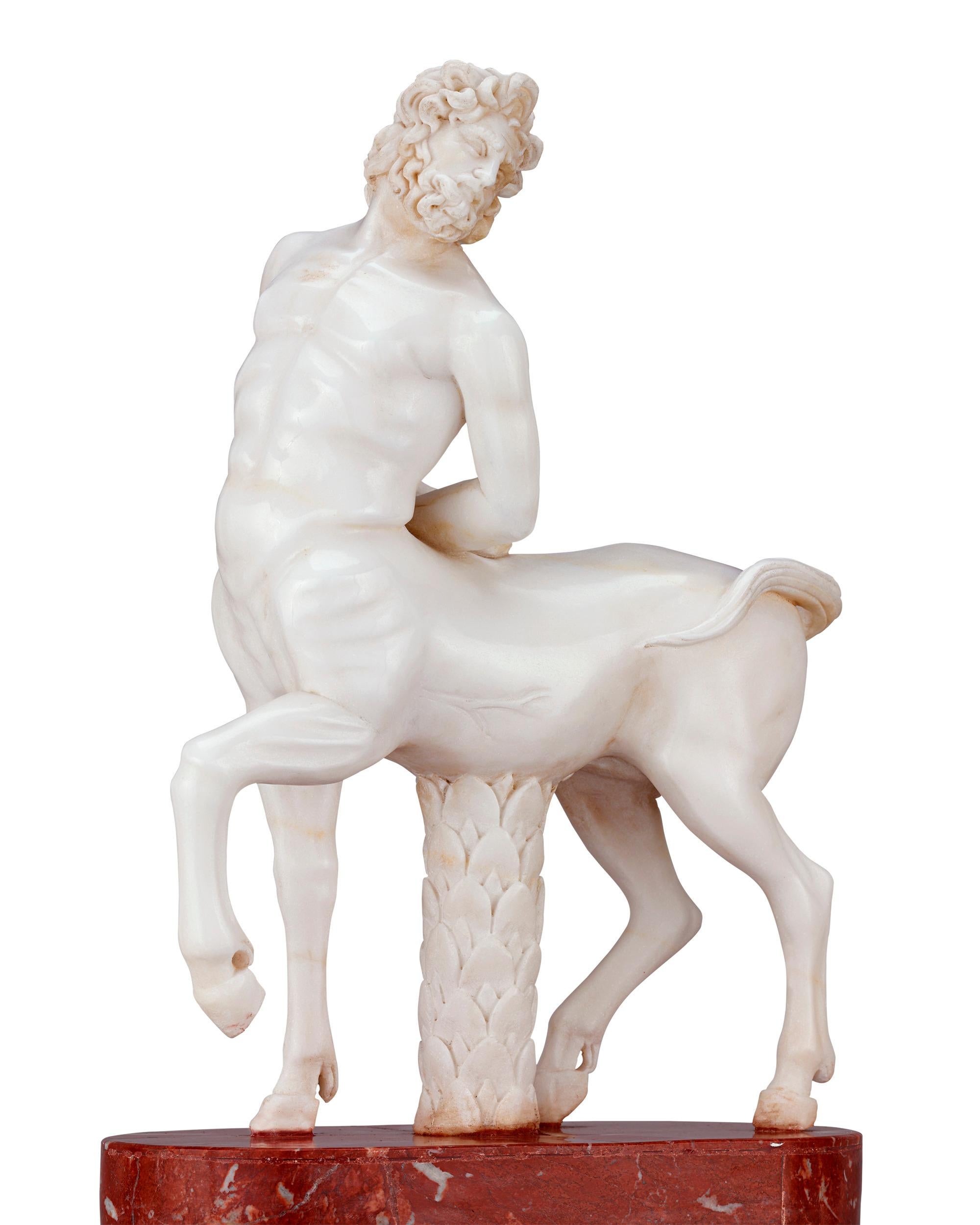 19th Century Italian Marble Furietti Centaurs