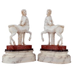 Italian Marble Furietti Centaurs