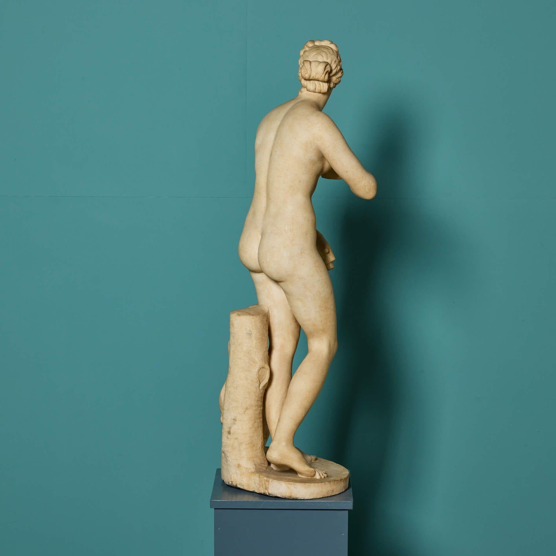Italienische Grand Tour-Figur der Venus von Medici aus Marmor (Neoklassisch) im Angebot