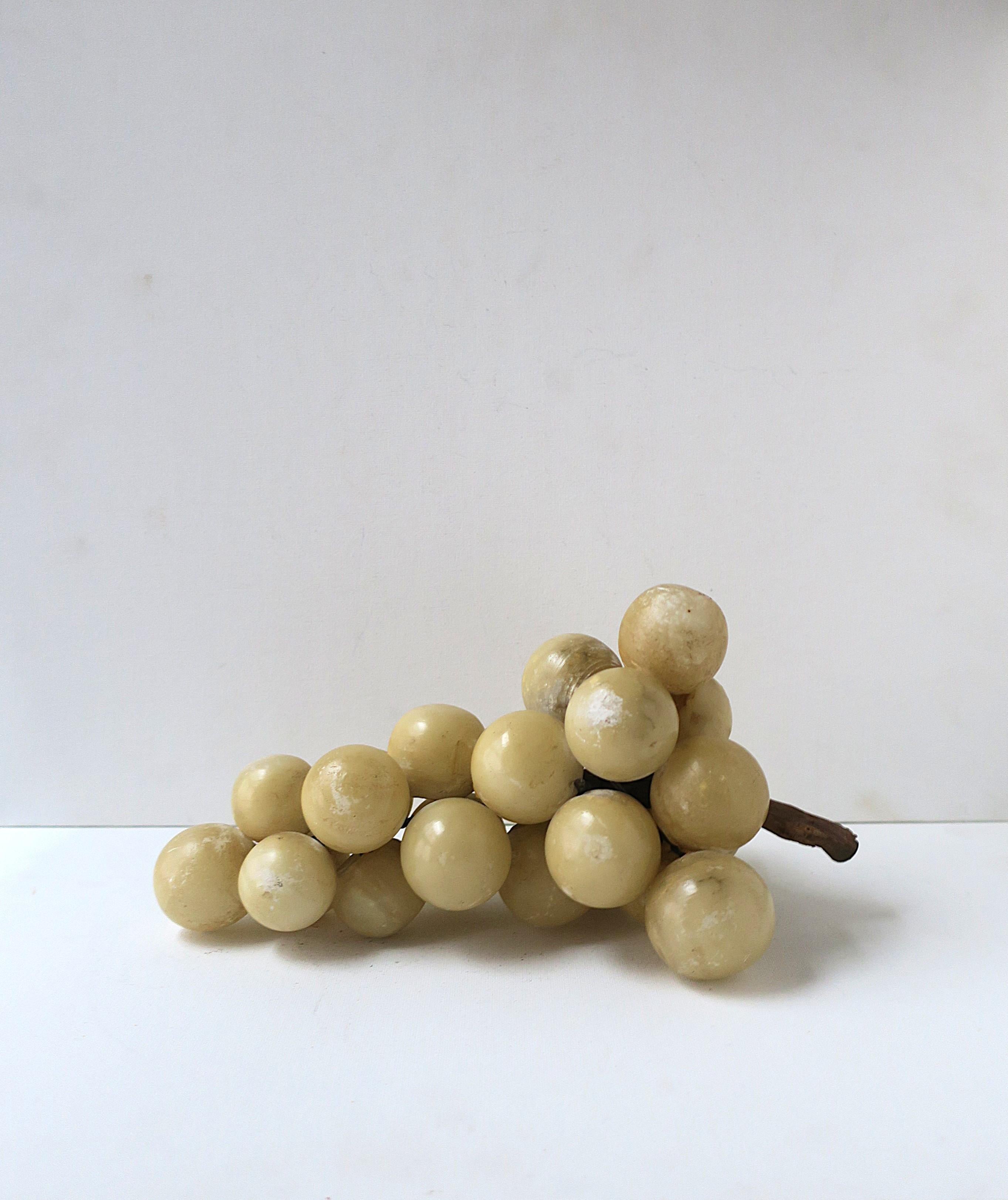 Organic Modern Italian Marble Grapes