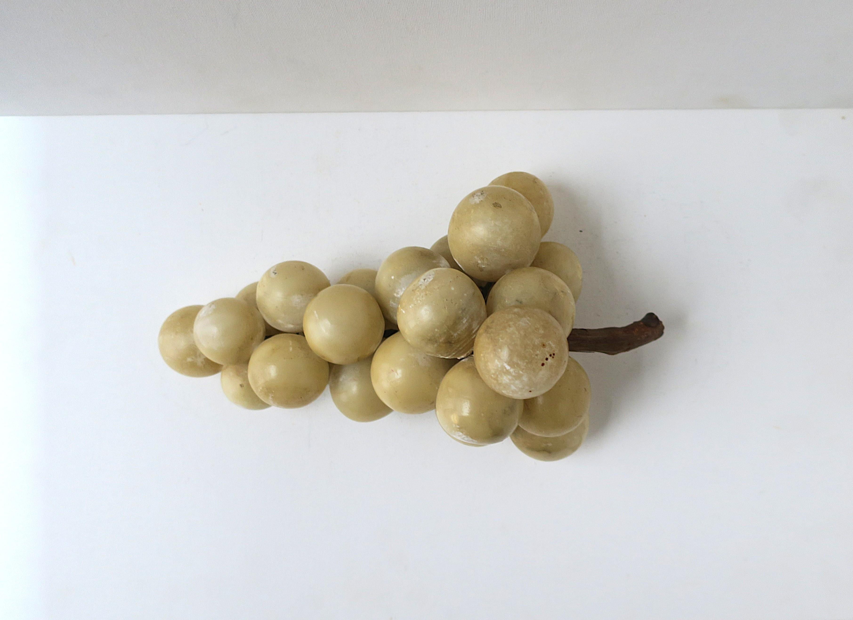 Alabaster Italian Marble Grapes