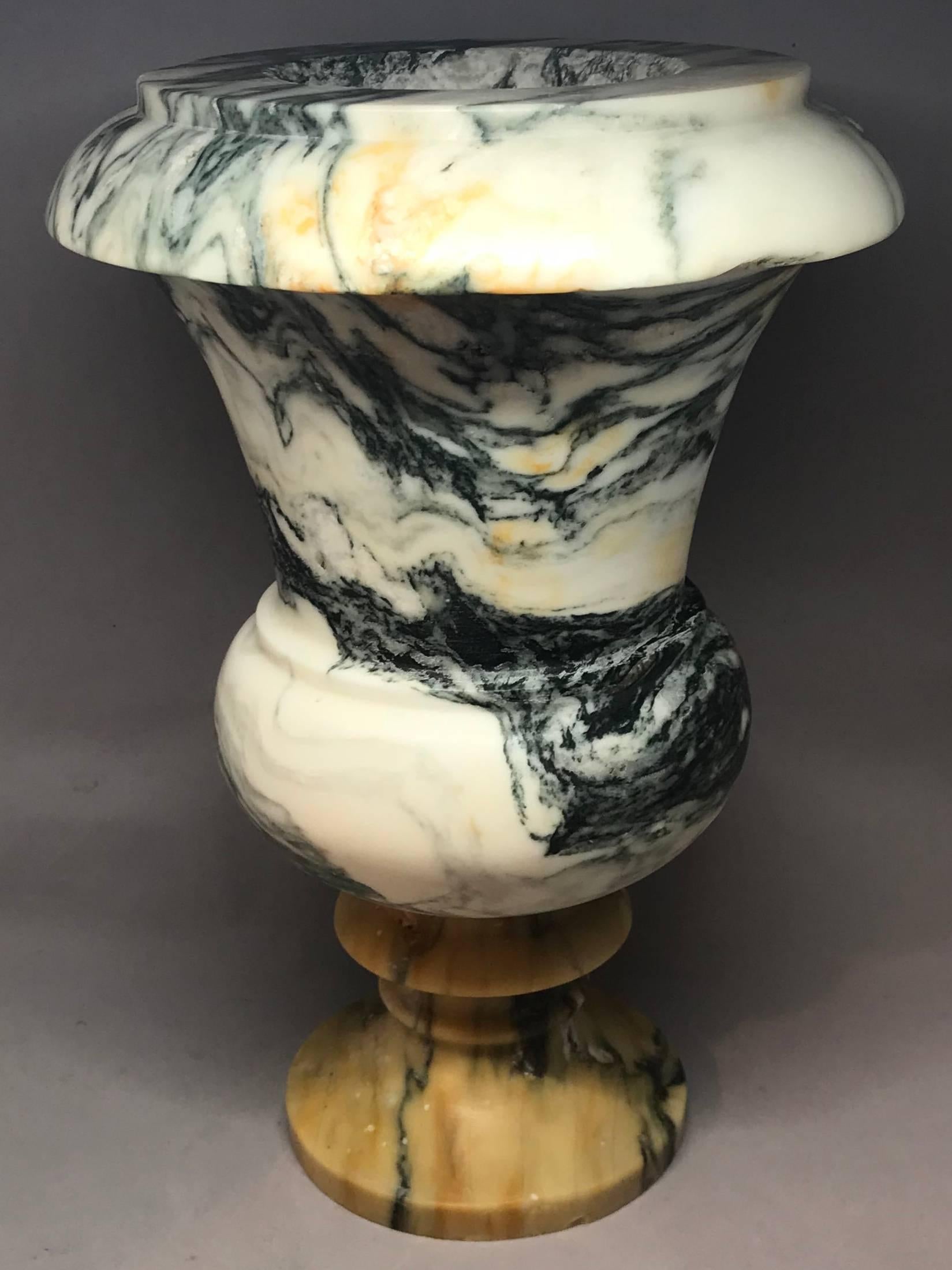 Neoclassical Italian Marble Medici Style Vase
