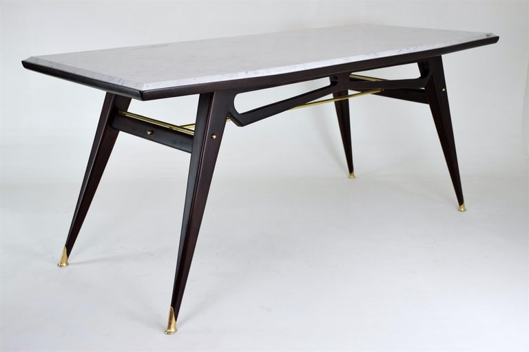 Italian Marble Midcentury Dining Table 1950s For Sale At 1stdibs