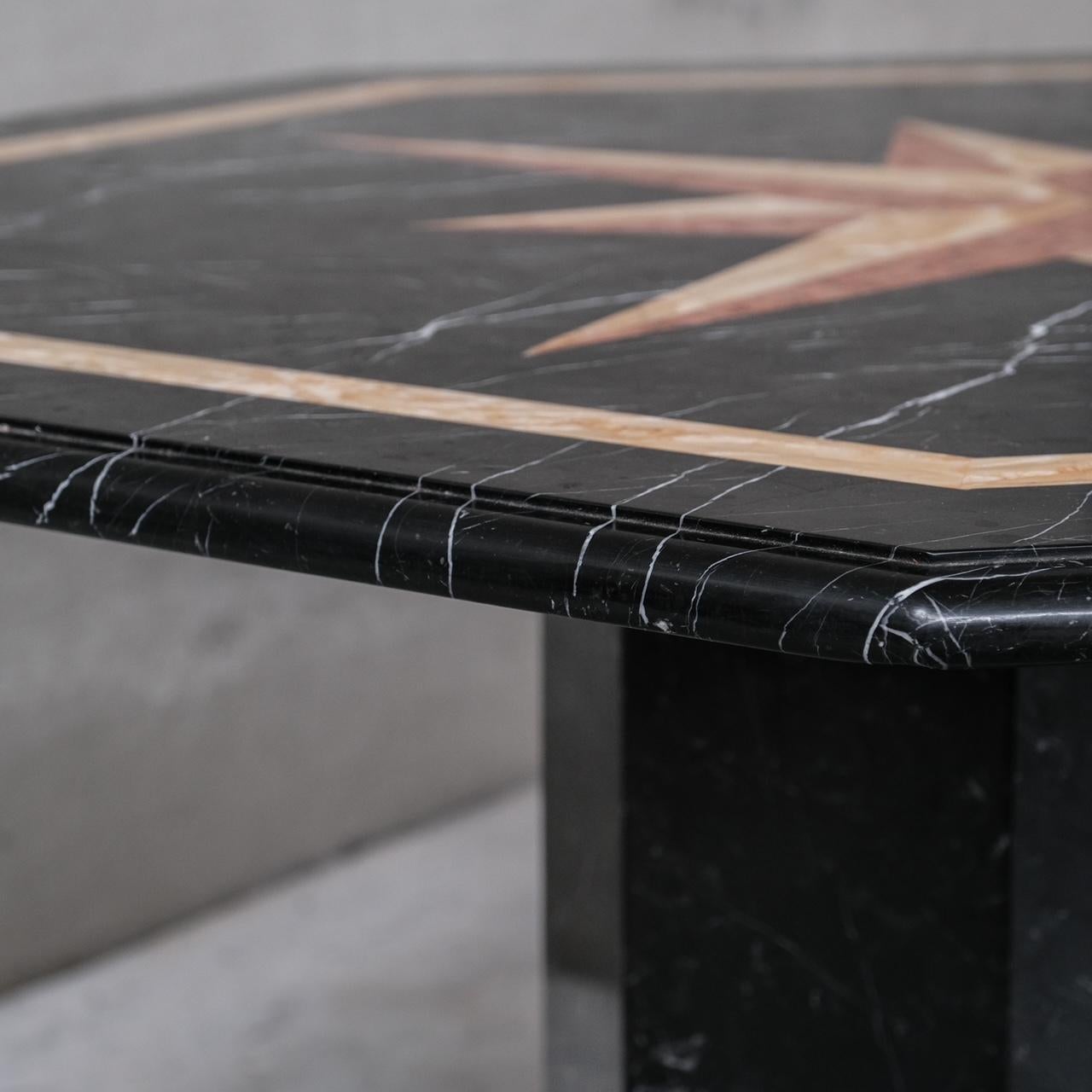 Mid-20th Century Italian Marble Midcentury Dining Table or Centre Table