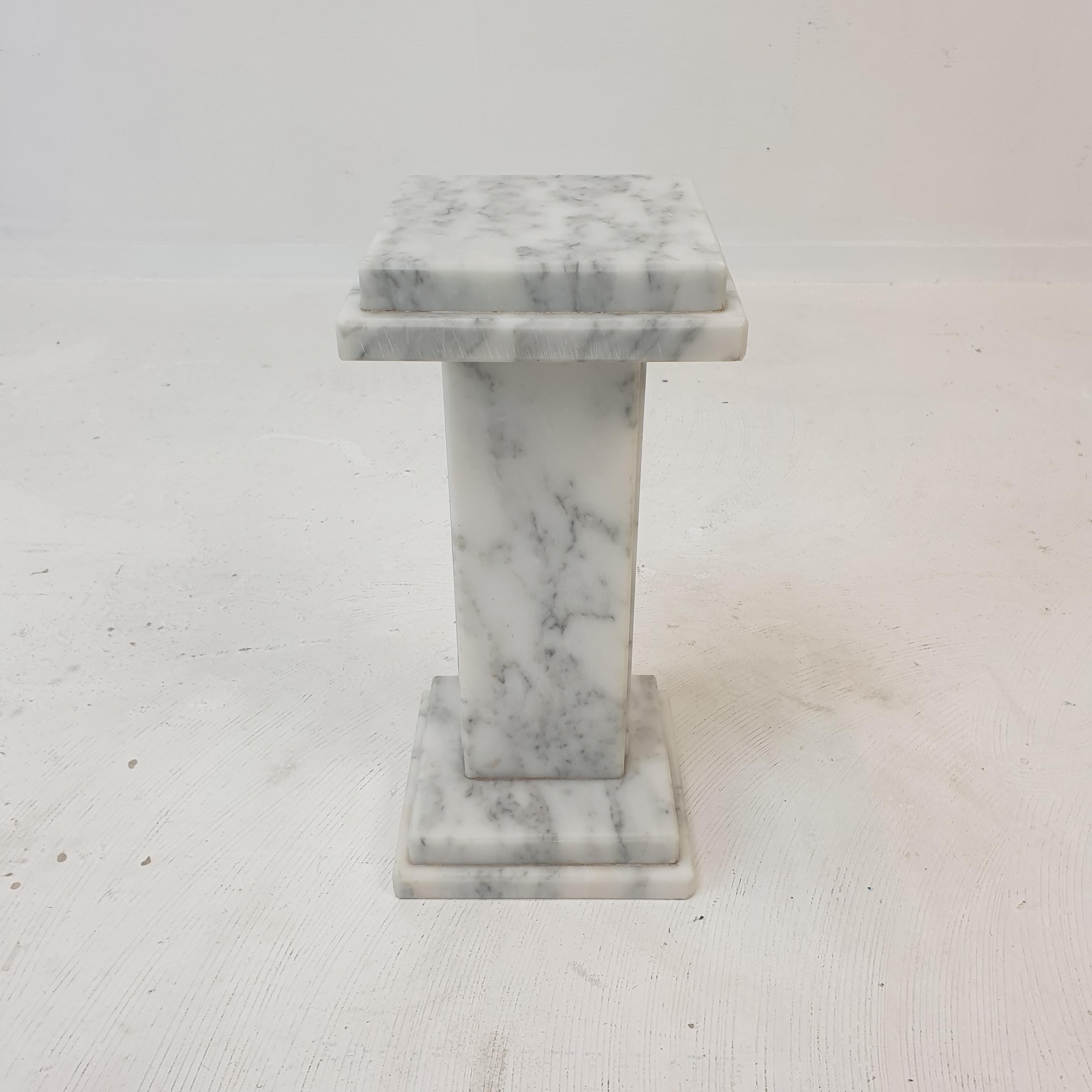 Italian Marble Pedestal, 1950's For Sale 8