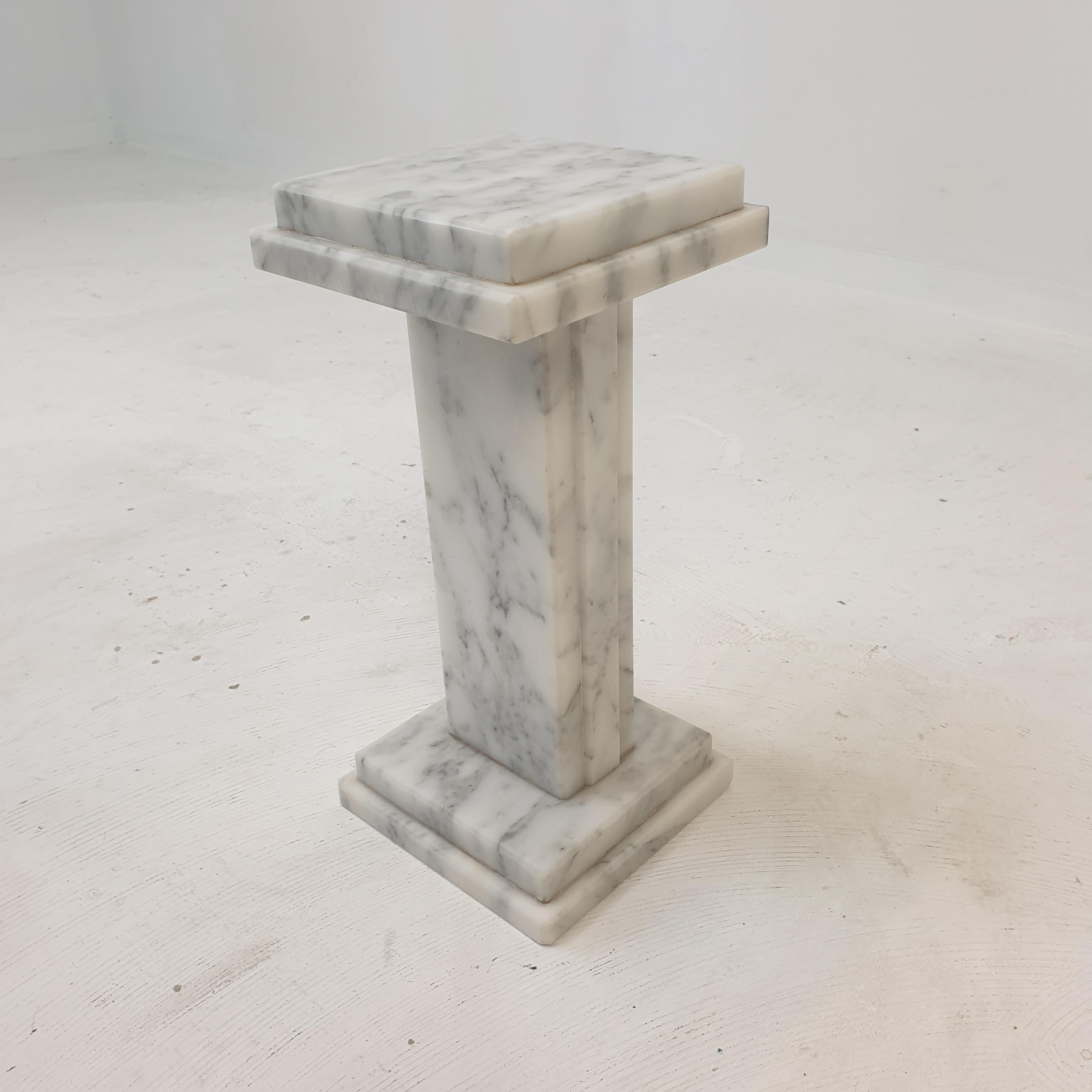 Italian Marble Pedestal, 1950's For Sale 9