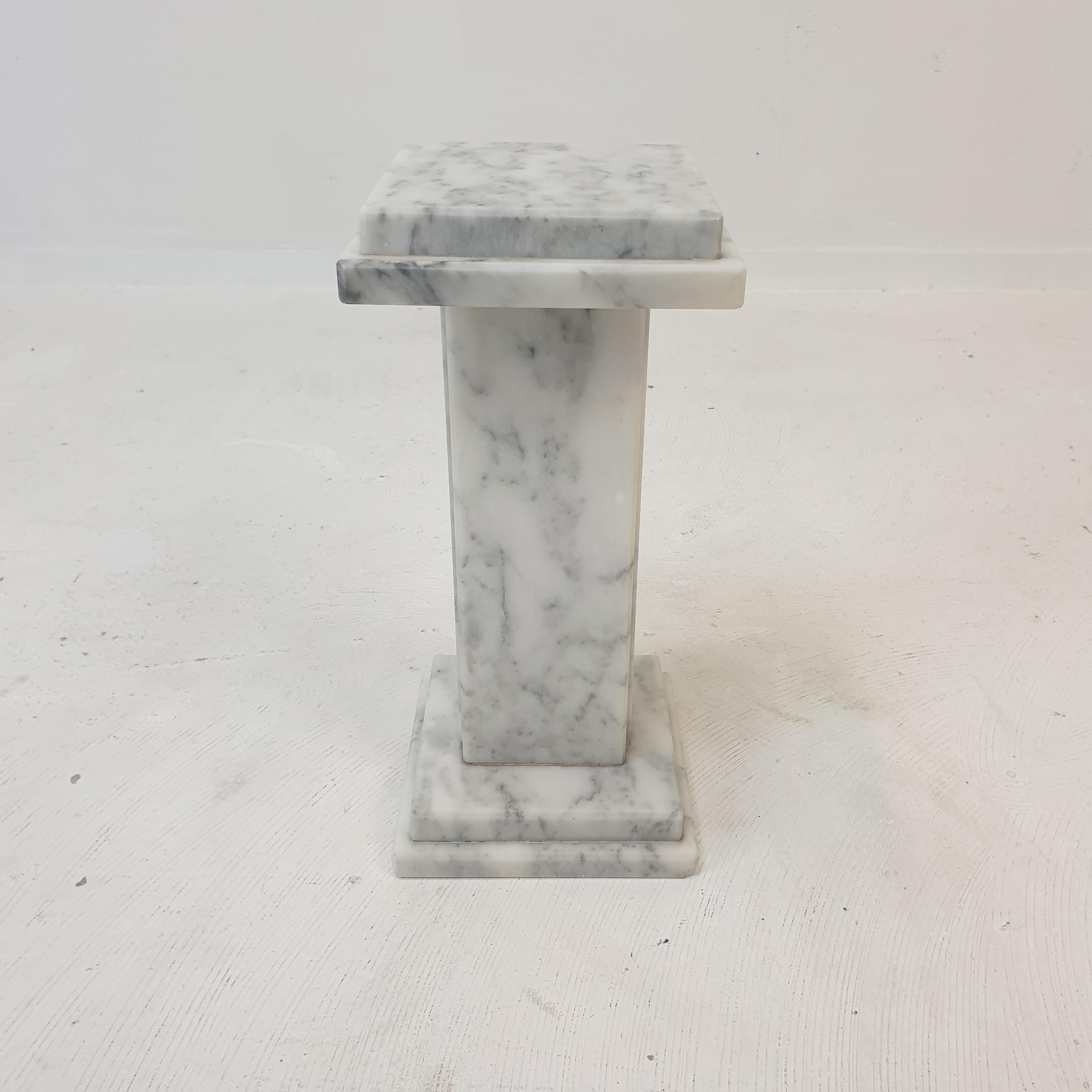 Italian Marble Pedestal, 1950's For Sale 1