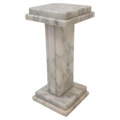 Italian Marble Pedestal, 1950's