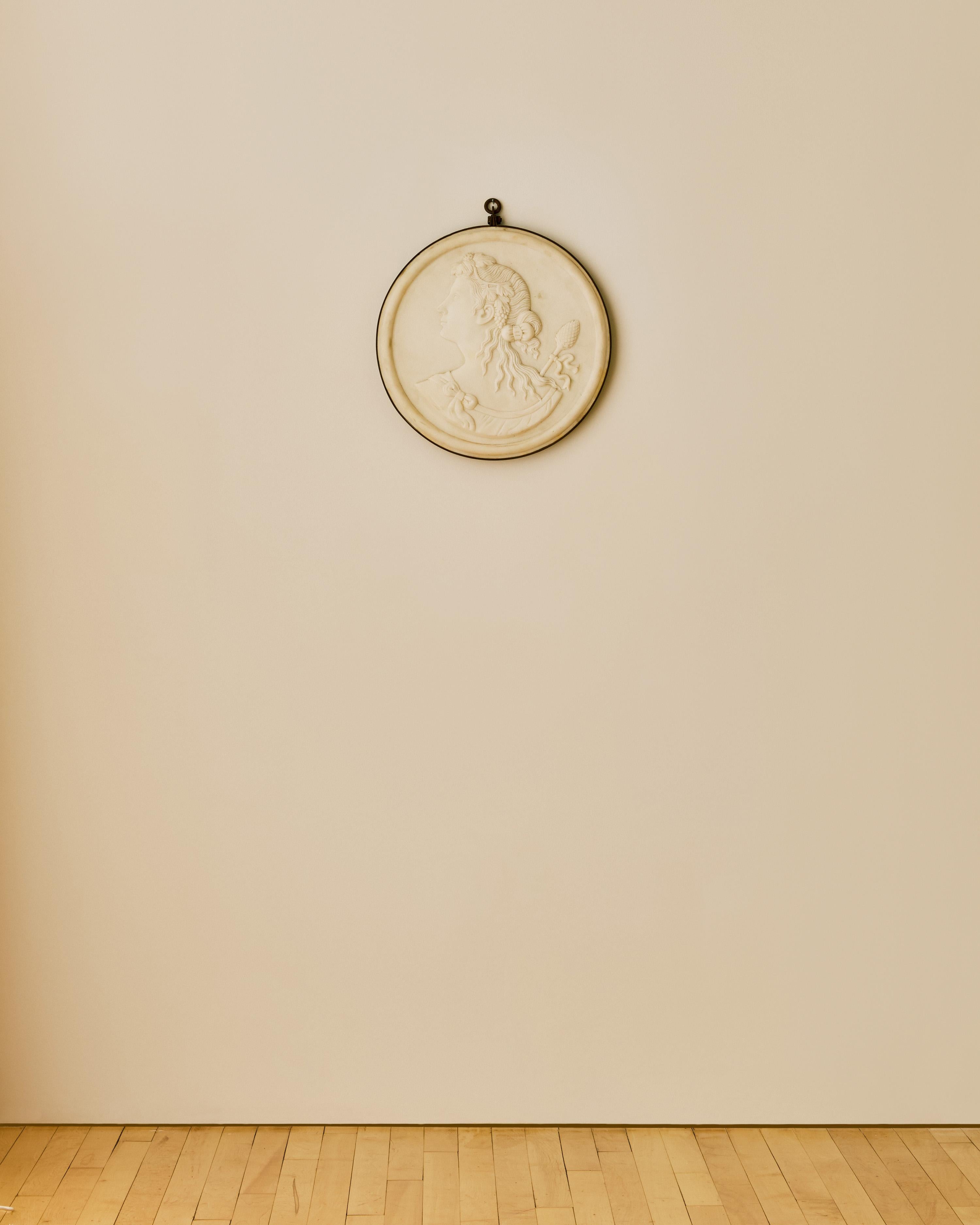 Italian Marble Plaque Relief For Sale 1