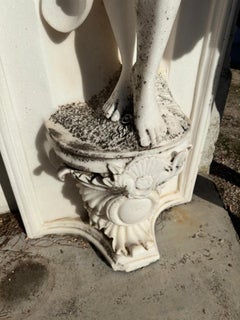 Scultura italiana in marmo dei primi del Novecento H. H. 180 cm