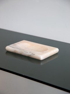 Vassoio per sapone in marmo italiano anni '70