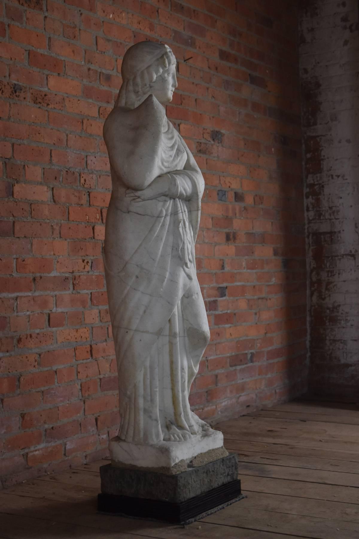 la pudicizia statua