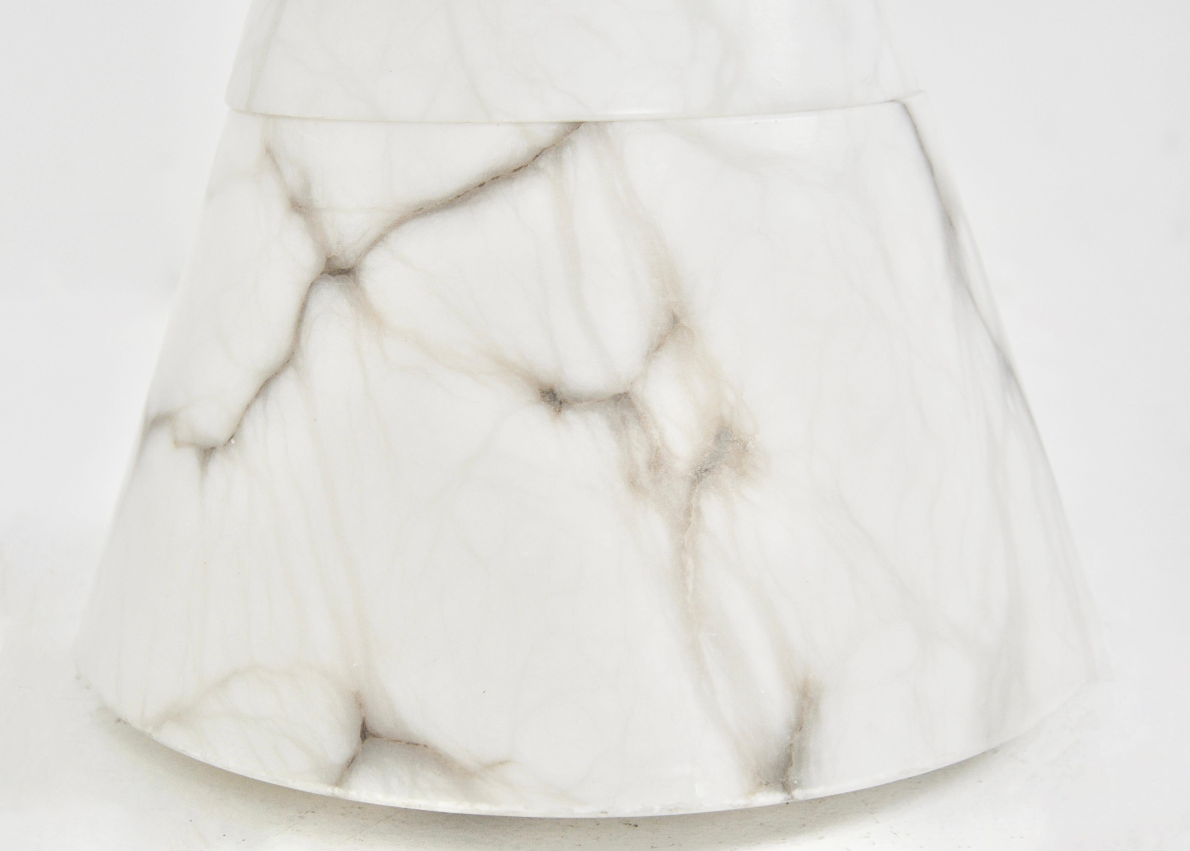 Lampe de table italienne en marbre, années 1960 en vente 3