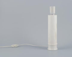 Italian marble table lamp. Approximately from 1970.