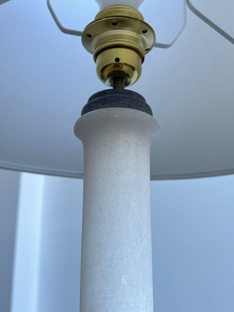 Italian Marble Table Lamp For Sale 6