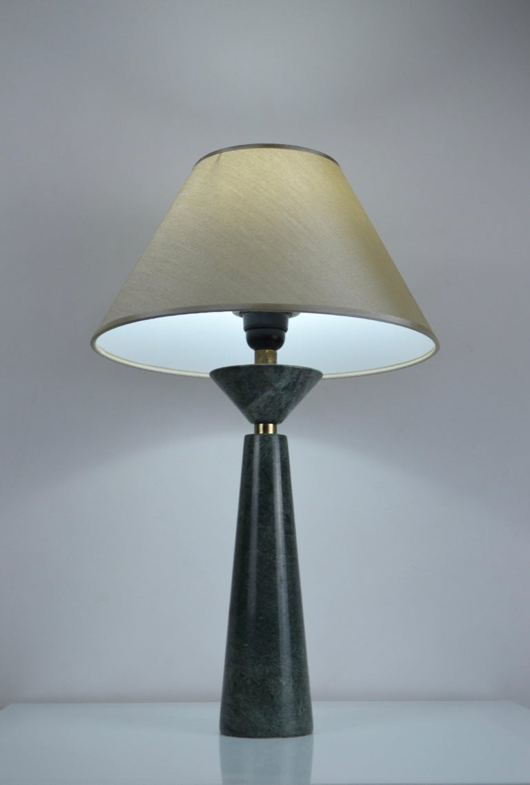 Italian Marble Table Lamp For Sale at 1stDibs