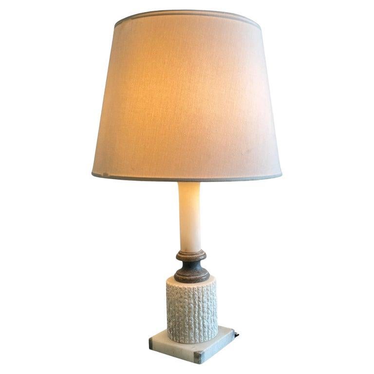 Italian Marble Table Lamp