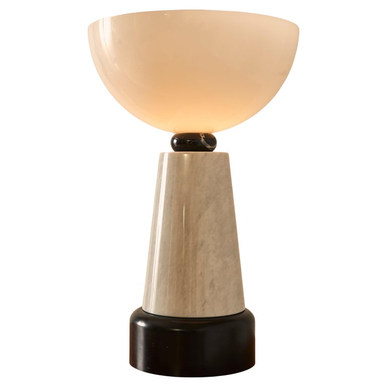 Italian Marble Table Lamp For Sale at 1stDibs