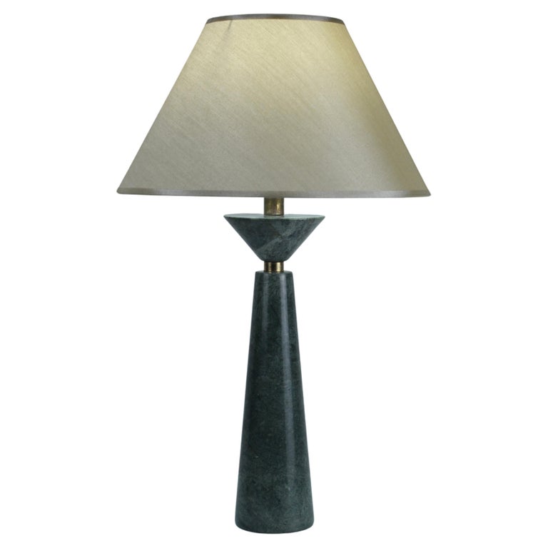 Italian Marble Table Lamp For Sale at 1stDibs