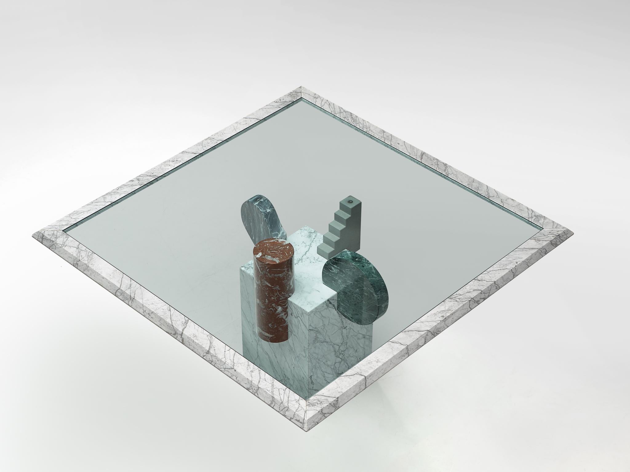 Marble “Brugiana” Table by Pier Alessandro Giusti and Egidio Di Rosa   2