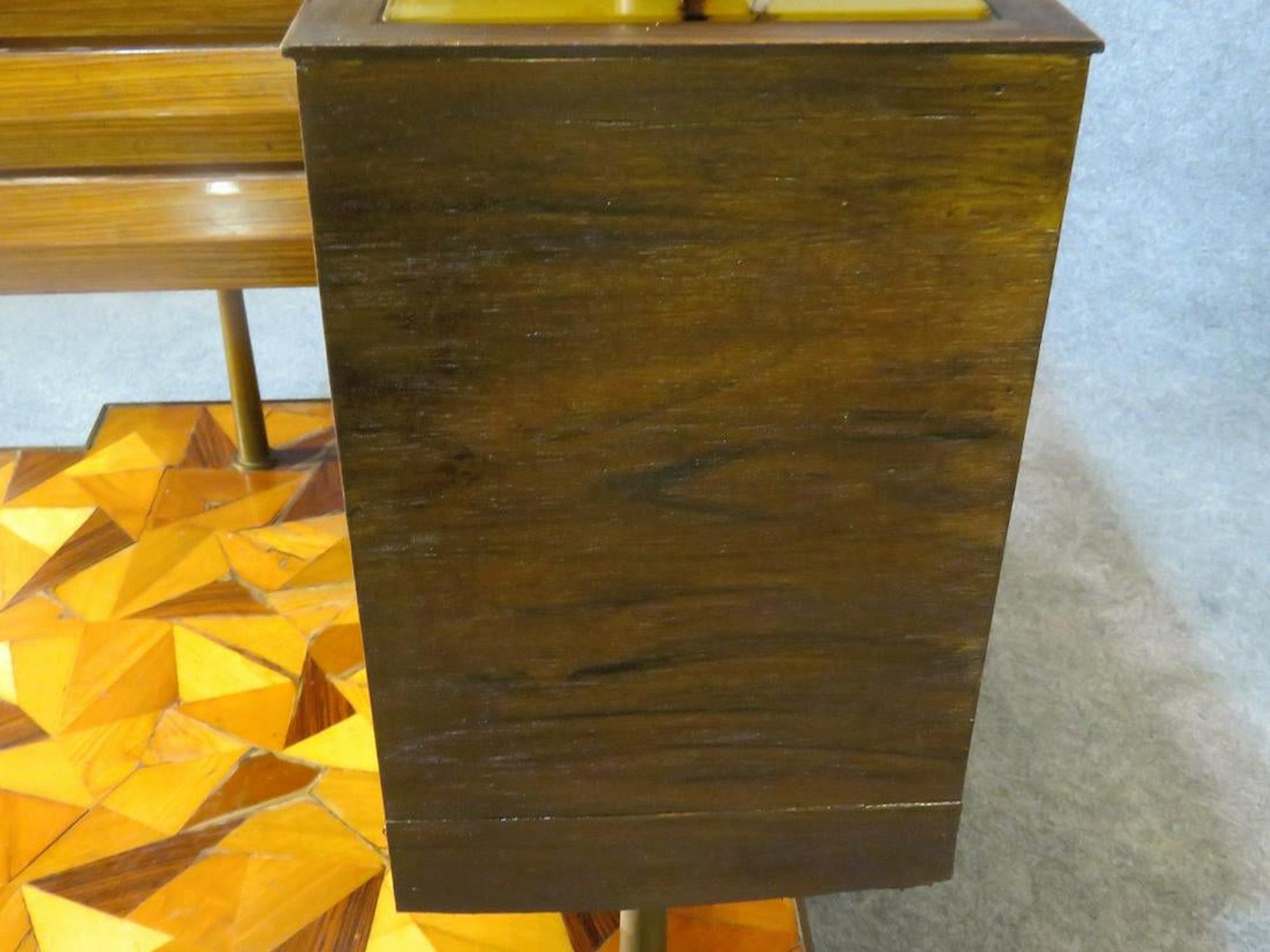 Italian Marble Top Bar In Good Condition In Brooklyn, NY