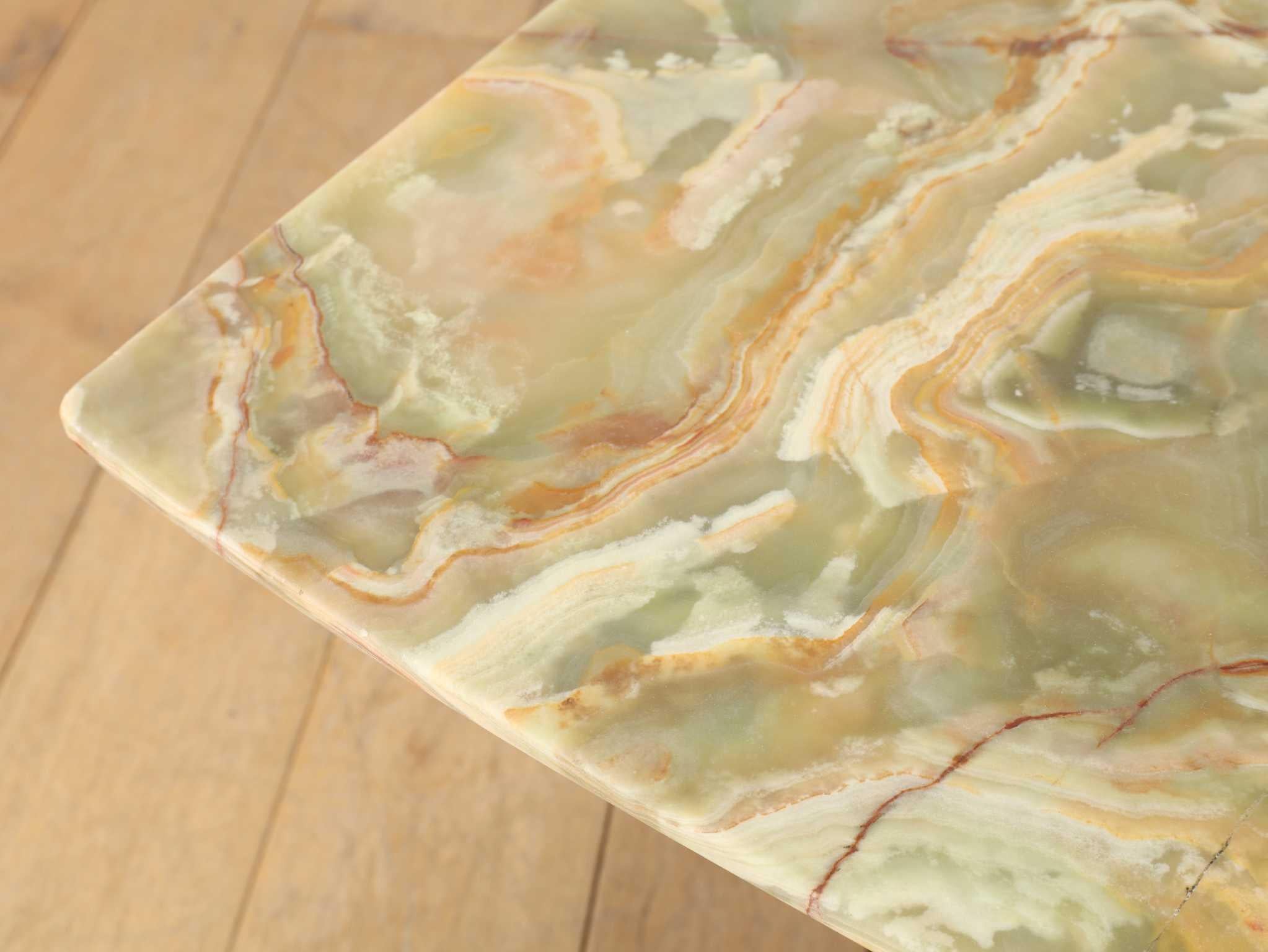 Italian Marble Top Coffee Table 1960's For Sale 1