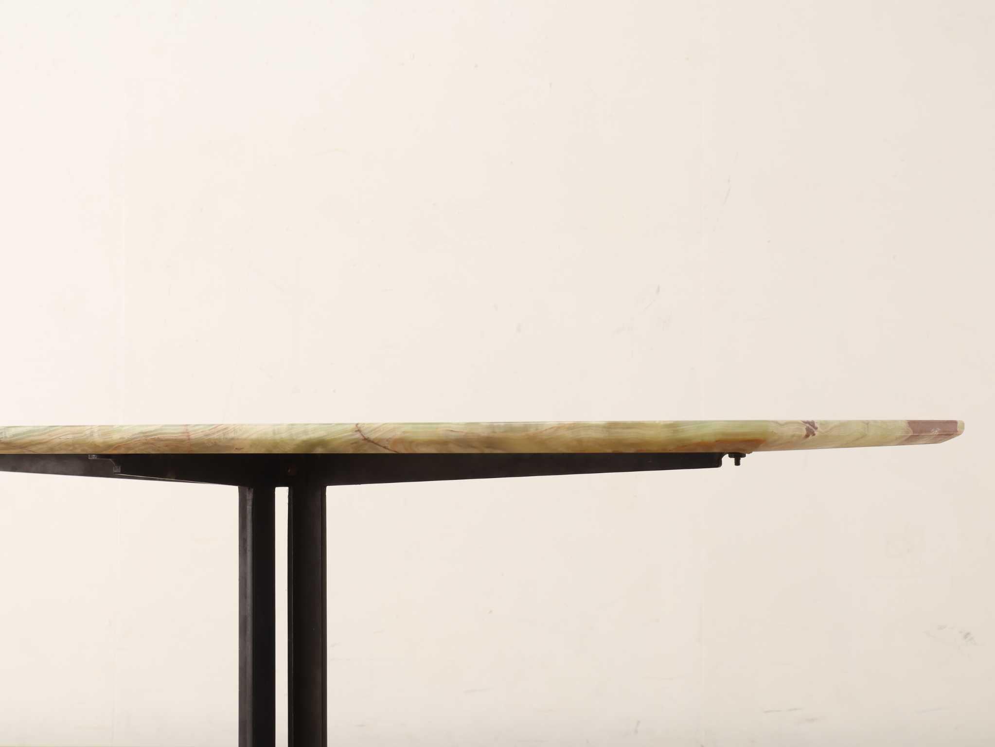 Italian Marble Top Coffee Table 1960's For Sale 2