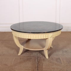 Italian Marble Top Coffee Table