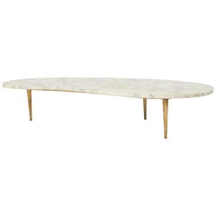 Italian Marble Amorphic Coffee Table