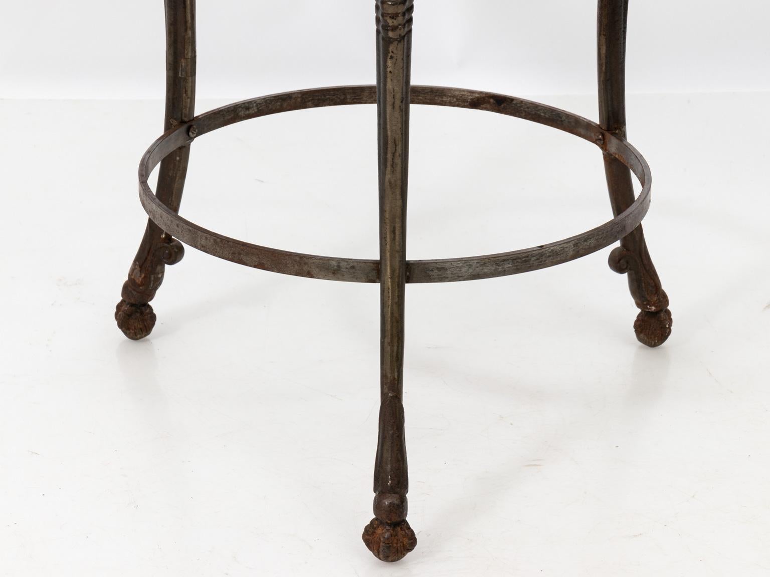 Italian Marble-Top Gueridon Table For Sale 4