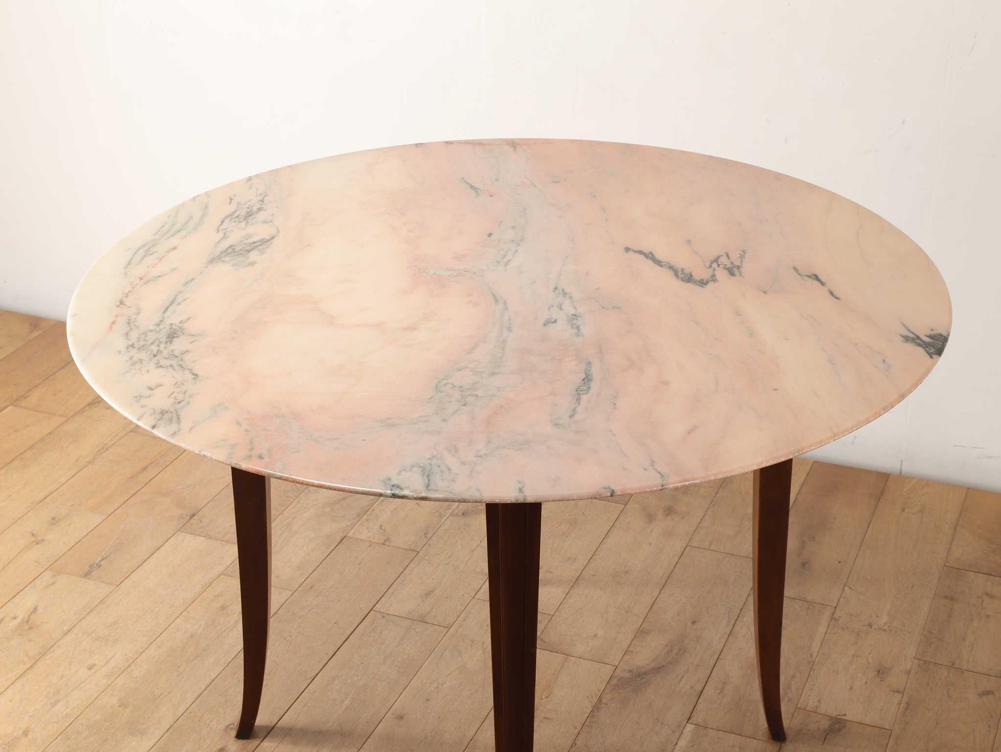 Mid-Century Modern Table ronde italienne des années 1960 en vente