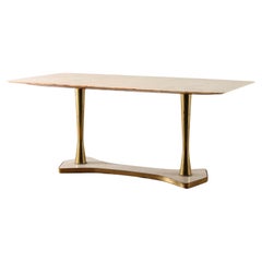 Italian Marble Top Table For Dassi 1950's