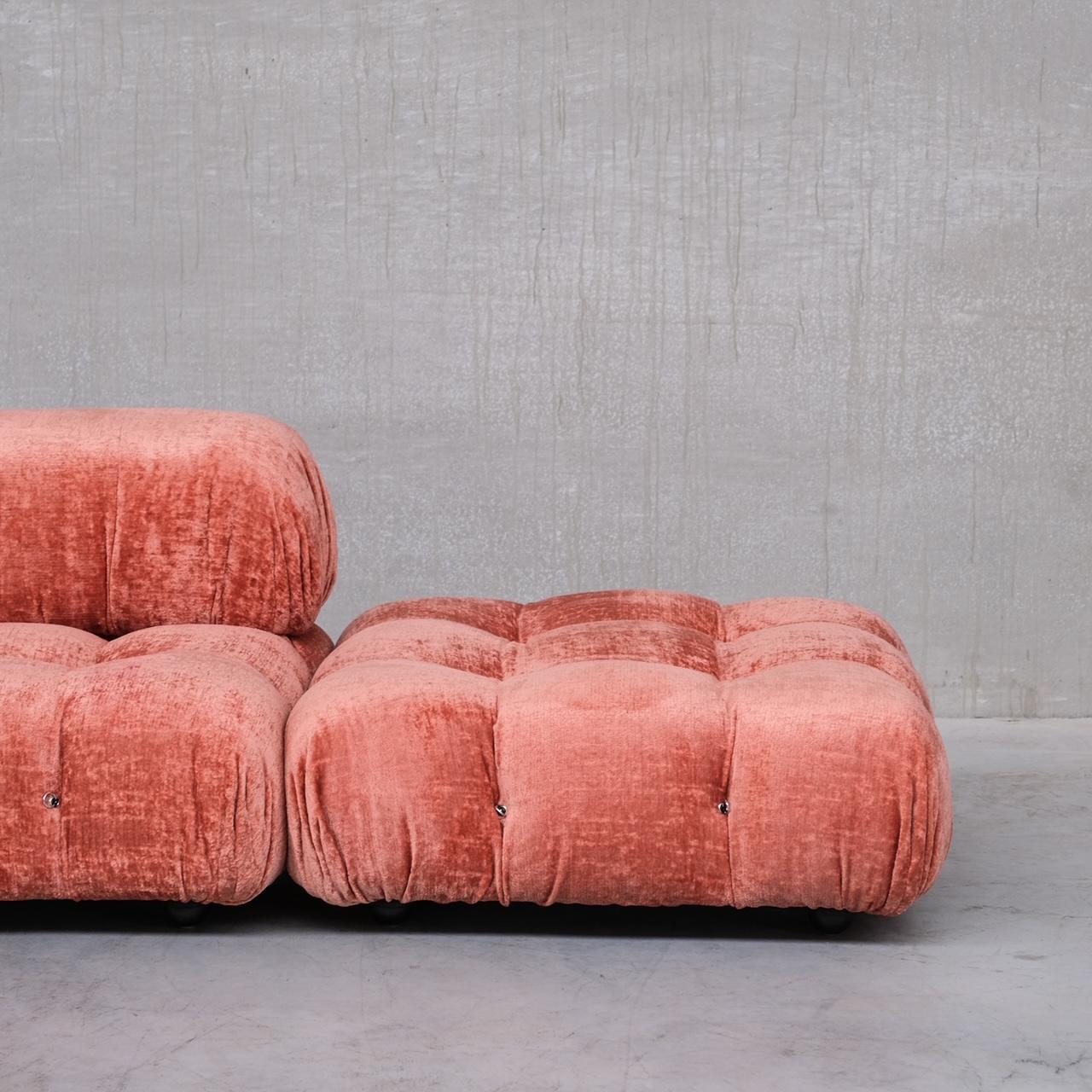 Italian Mario Bellini Camaleonda C&B Italia Mid-Century Modular Sofa In Good Condition In London, GB