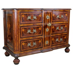 Italian Marquetry Chest of Drawers Late 19th Century, Italy, circa 1880