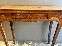 Italian Marquetry Fold-Over Games Tables, 18th Century
