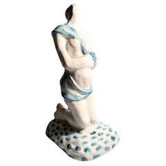 Italian Maternity Ceramic Sculpture by Giuseppe Migneco, 1960s
