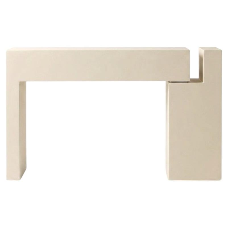 Italian Matt Lacquered MDF Console Table Mogg Berlino - Dainelli Studio RAL1013