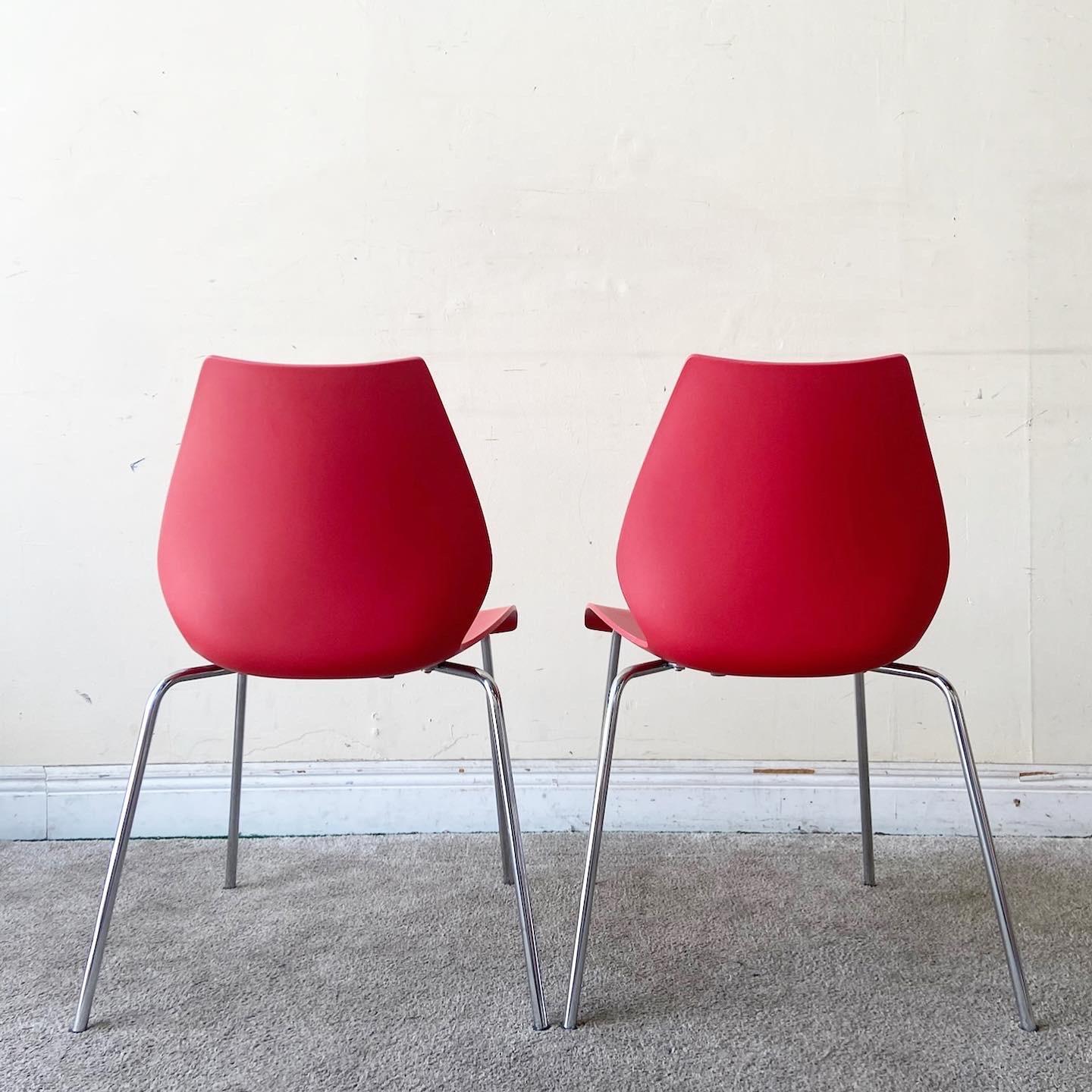 Postmoderno Sedia Maui italiana Vico Magistretti per Kartell - una coppia in vendita