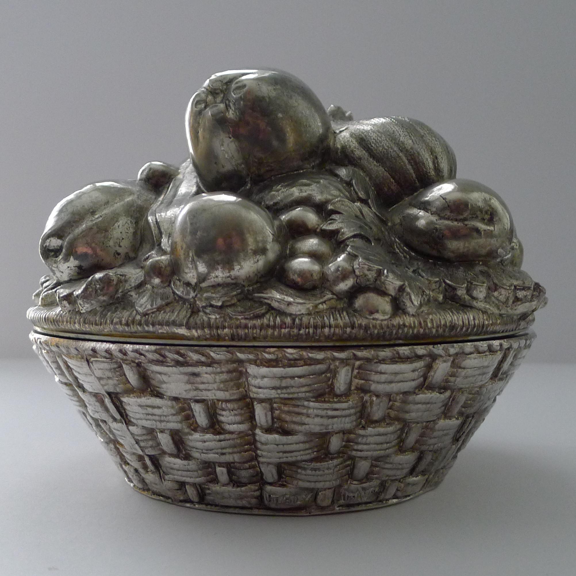 Cubitera italiana Mauro Manetti - Frutero / Cesta c.1970 en venta 4